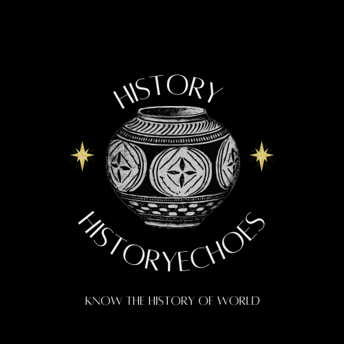 "HistoryEchoes.site logo - A blend of history and AI in a modern design"